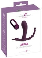 Фиолетовый вибратор для ношения в трусиках ARIVA RC Panty Vibrator 531667