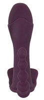 Фиолетовый вибратор для ношения в трусиках ARIVA RC Panty Vibrator 531667