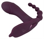 Фиолетовый вибратор для ношения в трусиках ARIVA RC Panty Vibrator 531667