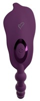 Фиолетовый вибратор для ношения в трусиках ARIVA RC Panty Vibrator 531667
