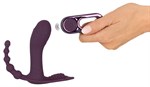 Фиолетовый вибратор для ношения в трусиках ARIVA RC Panty Vibrator 531667
