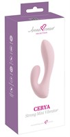 Розовый мини-вибратор CERYA Strong Mini Vibrator - 14 см. 531669