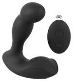 Черный вибростимулятор простаты RC Prostate Massager - 13,1 см. 531678