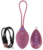 Фиолетовый вагинальный шарик ROVANA RC Love Ball 531680