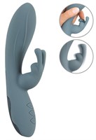 Силиконовый вибратор-кролик VELINA Rabbit Vibrator - 20 см. 531684