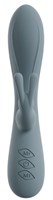 Силиконовый вибратор-кролик VELINA Rabbit Vibrator - 20 см. 531684