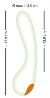 Люминесцентный вибратор для точки G Glow in the dark G-Spot - 17,9 см. 531692