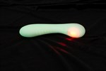 Люминесцентный вибратор для точки G Glow in the dark G-Spot - 17,9 см. 531692