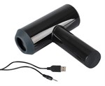 Черный мастурбатор с удобной ручкой Masturbator with 2 Functions 531697