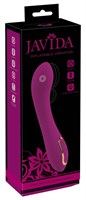 Лиловый вибратор с функцией расширения Inflatable Vibrator - 21,1 см. 531701