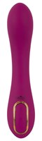 Лиловый вибратор с функцией расширения Inflatable Vibrator - 21,1 см. 531701