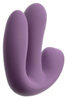 Фиолетовый тройной вибратор MIREVA RC Triple Hands-Free Vibrator 531707