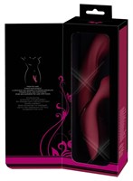 Малиновый вибратор-кролик с функцией постукивания 2 Function Rabbit Vibrator - 22,3 см. 531720