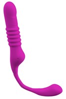 Лиловый вибратор 3 Function Vibrator с функцией фрикций и постукиванием 531722