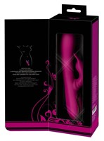 Фиолетовый вибратор 3 Function Vibrator с вращением бусин - 23 см. 531723