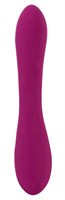 Фиолетовый вибратор 3 Function Vibrator с вращением бусин - 23 см. 531723