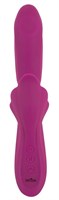 Лиловый вибратор-кролик 4 Function Vibrator - 24 см. 531724