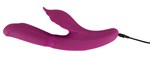Лиловый вибратор-кролик 4 Function Vibrator - 24 см. 531724