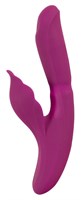 Лиловый вибратор-кролик 4 Function Vibrator - 24 см. 531724