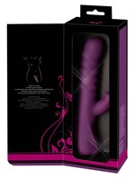 Фиолетовый вибратор-кролик 2 Function Rabbit Vibrator - 23,7 см. 531732