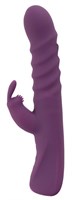 Фиолетовый вибратор-кролик 2 Function Rabbit Vibrator - 23,7 см. 531732