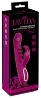 Лиловый вибратор-кролик 2 Function Vibrator Squirting - 22,5 см. 531733