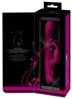 Лиловый вибратор-кролик 2 Function Vibrator Squirting - 22,5 см. 531733