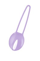 Сиреневый вагинальный шарик Smartballs Uno с петлей 531816