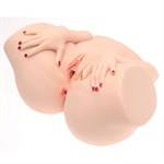 Телесный мастурбатор-полуторс Barbie 531819