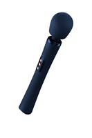 Синий жезловый вибромассажер Vim Vibrating Wand - 31,3 см. 531833