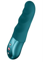 Зеленый вибратор-пульсатор Stronic Petite - 17 см. 531839