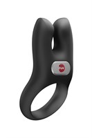 Черное эрекционное виброкольцо Nos 531842