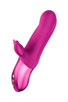 Лиловый вибратор-пульсатор Bi Stronic Fusion - 21,9 см. 531849