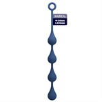 Синяя анальная цепочка - 42,6 см. 531959