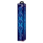 Синяя анальная цепочка - 52,4 см. 531960