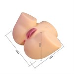 Телесный мастурбатор Liora с 2 любовными тоннелями 531999