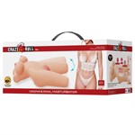 Телесный мастурбатор-торс Mia 532000