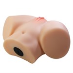 Телесный мастурбатор Vivian с 2 любовными тоннелями 532013