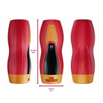 Интерактивный мастурбатор Solara с нагревом, вибрацией и поступательными движениями 532125