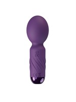 Фиолетовый мини-wand вибратор для стимуляции эрогенных зон 532191