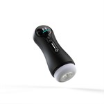 Мастурбатор в колбе с вибрацией и всасыванием 532211