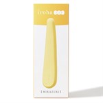 Желтый вибратор iroha Fit Mikazuki - 17,7 см. 532259