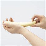 Желтый вибратор iroha Fit Mikazuki - 17,7 см. 532259