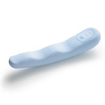 Голубой вибратор iroha Fit Minamozuki - 17,7 см. 532260