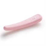 Нежно-розовый вибратор iroha Fit Mikazuki Nadeshiko - 17,7 см. 532263