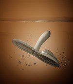 Белая виброподушка с функцией нагрева Flora 532292