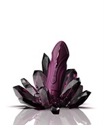 Фиолетовая секс-машина с функцией нагрева, насадками и присоской Sesh 532295