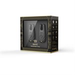 Черные виброзажимы на соски Nave 532297