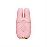 Розовые виброзажимы на соски Nave 532298