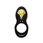 Черное эрекционное виброкольцо Bayek с пультом ДУ 532302